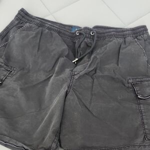 American Eagle Outfitters Charcoal Cargo Shorts